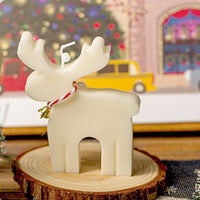 Reindeer Candle - White Candles Morandi Homeware 