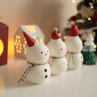 Snowman Candle Candles Morandi Homeware 