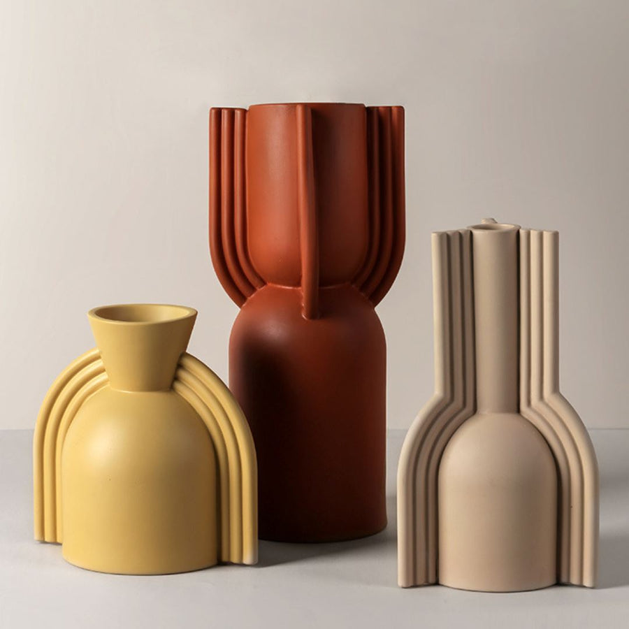 xxx Vase - Yellow Vases Morandi Home 